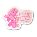 Remember Your Roots Pinkie Sticker